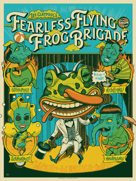 Les Claypool's Fearless Flying Frog Brigade - Los Angeles, CA 2023 - Standard Edition