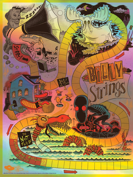 Billy Strings - Boston, MA 2023 - Night 1 - Foil Edition