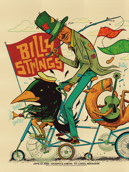 Billy Strings - St Louis, MO 2025 - Night 1 - Regular Edition