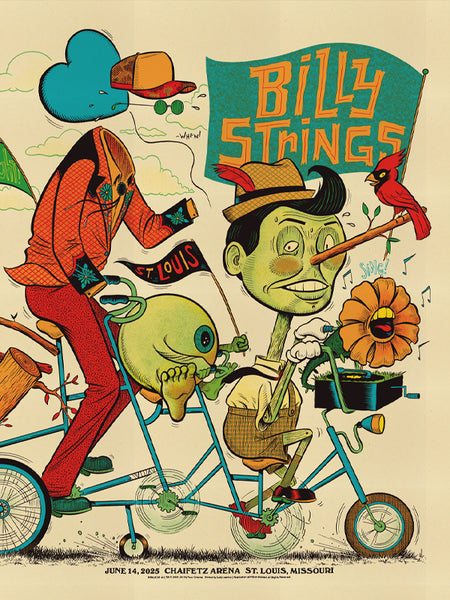 Billy Strings - St Louis, MO 2025 - Night 2 - Regular Edition