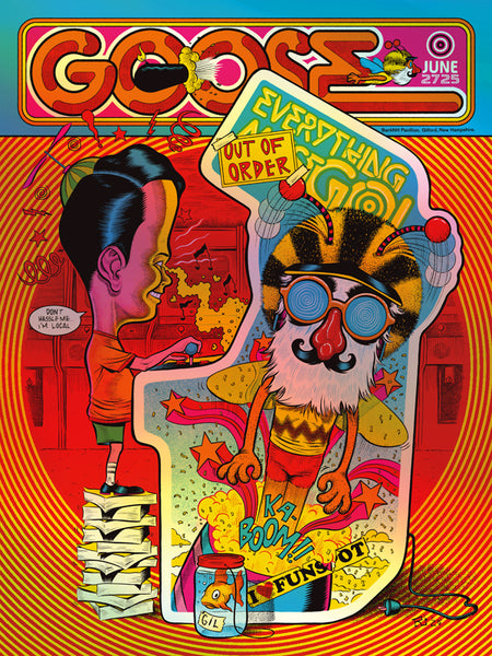 Goose - Gilford, NH 2025 - Rainbow Foil Edition