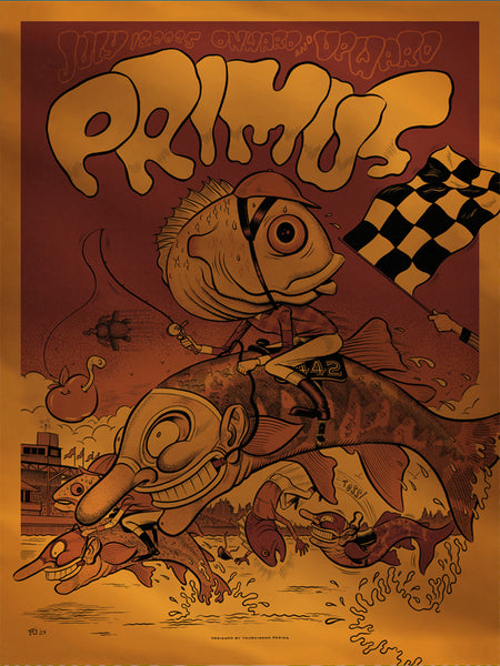 Primus - Lafayette, NY 2025 - "Brown" Gold Foil Edition