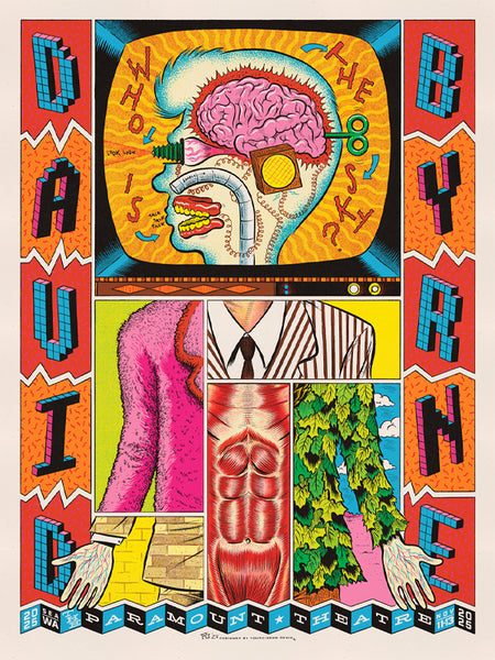 David Byrne - Seattle, WA 2025 - Reg Edition