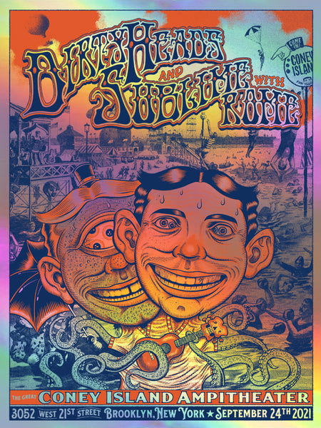 Dirty Heads / Sublime with Rome - Coney Island, NY 2021 - Foil Edition